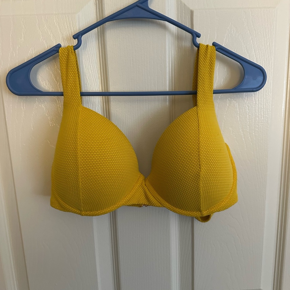 Yellow Women's Bikini Top